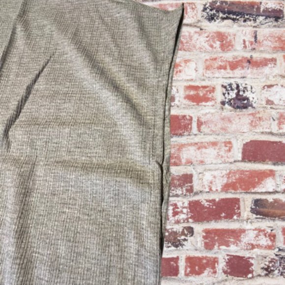 Grey One Shoulder Ribbed Draped Top - Picture 10 of 14